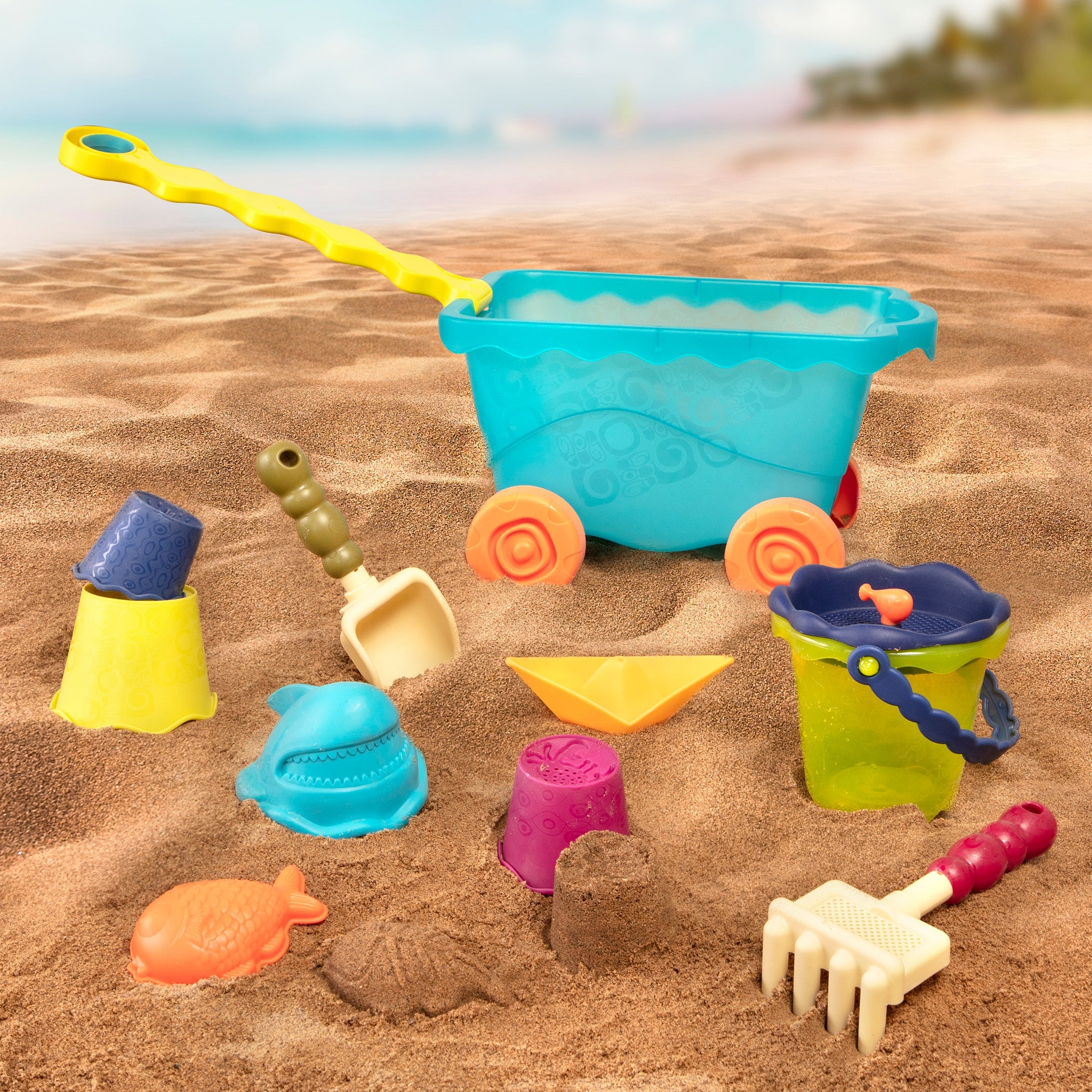 Beach Toy Wagon