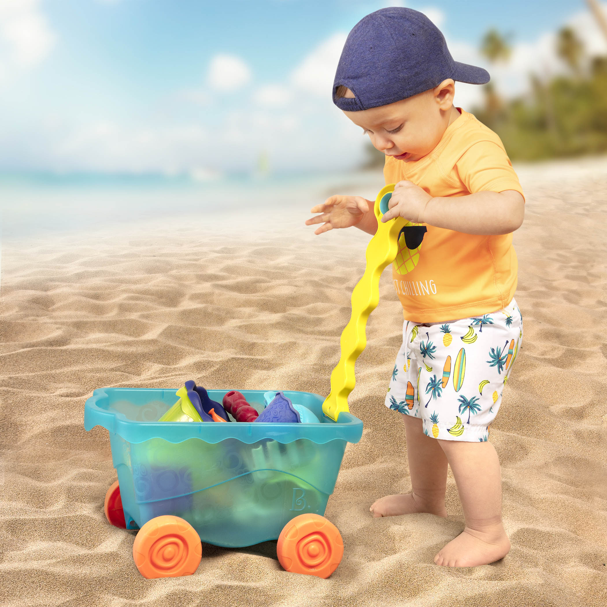 Beach Toy Wagon