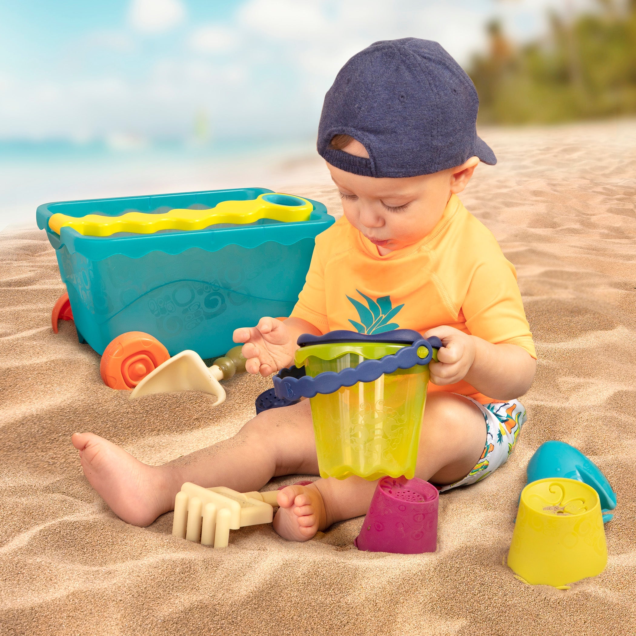 Beach Toy Wagon