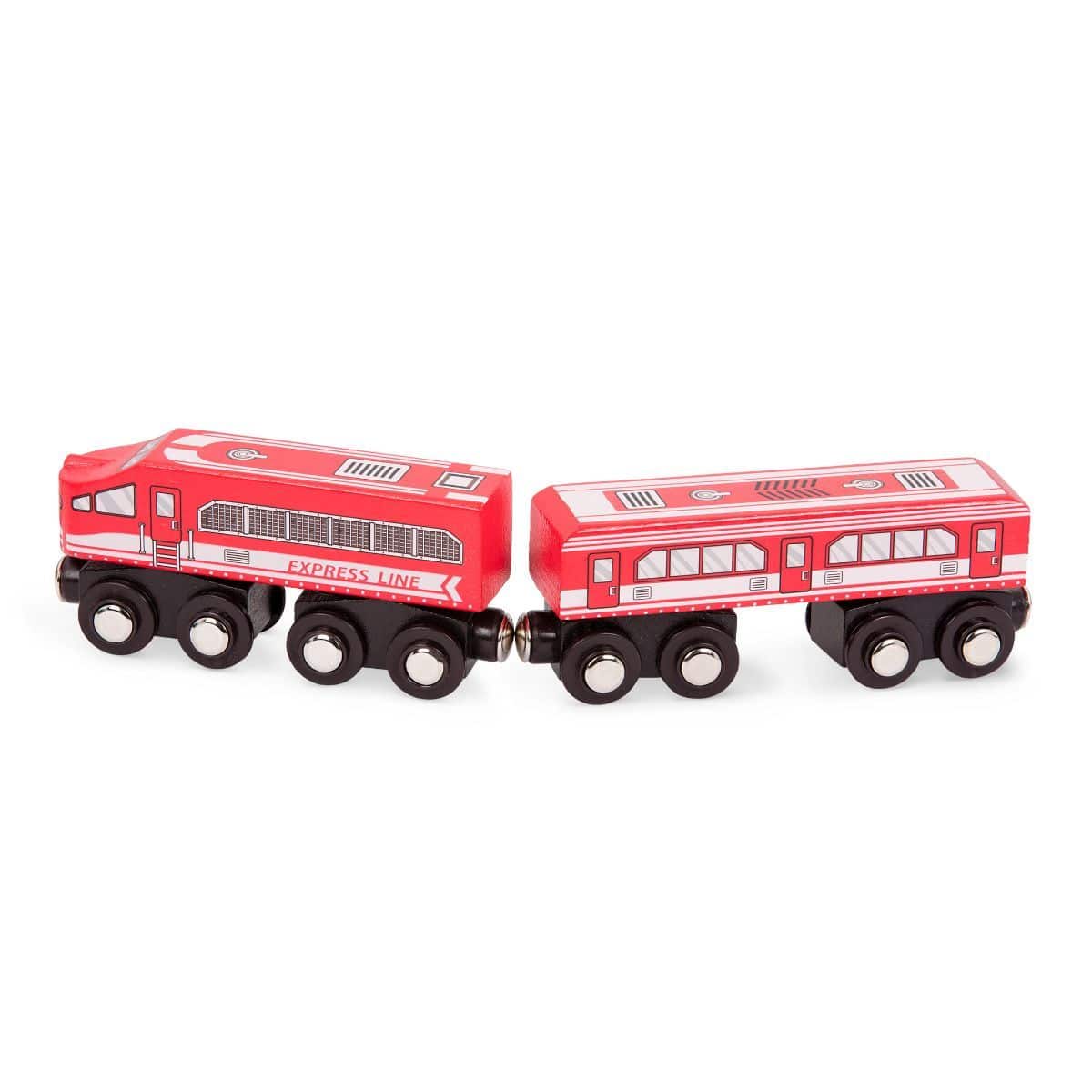 Wooden Toy Trains