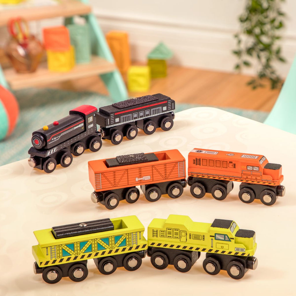 Wooden Toy Trains