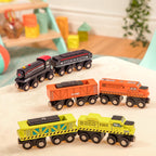 Wooden Toy Trains