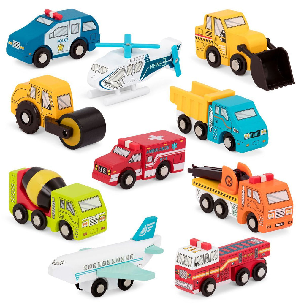 Wooden Vehicle Set