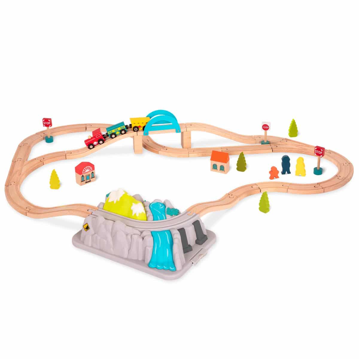 Wooden Train Set