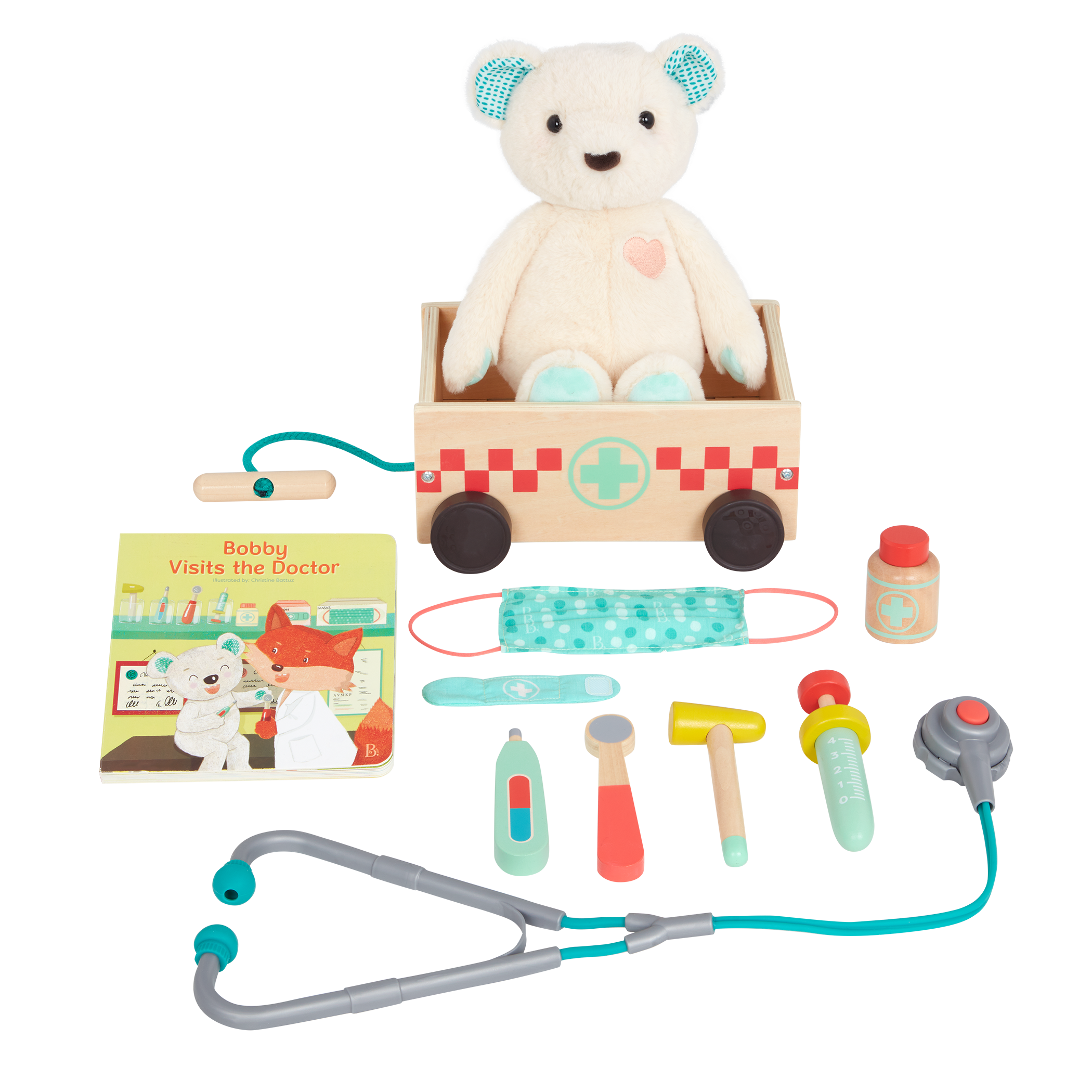 Bobby Bear Playset Plush