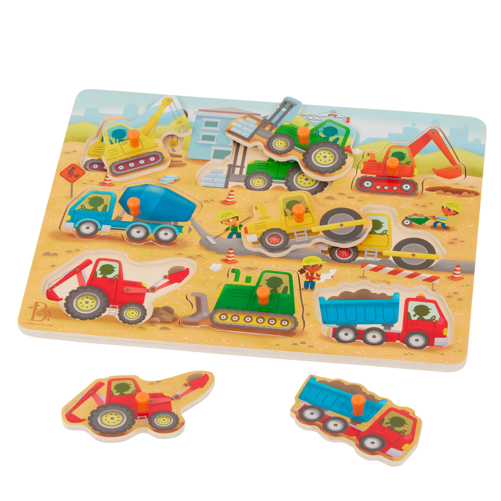 Construction Trucks Board Book