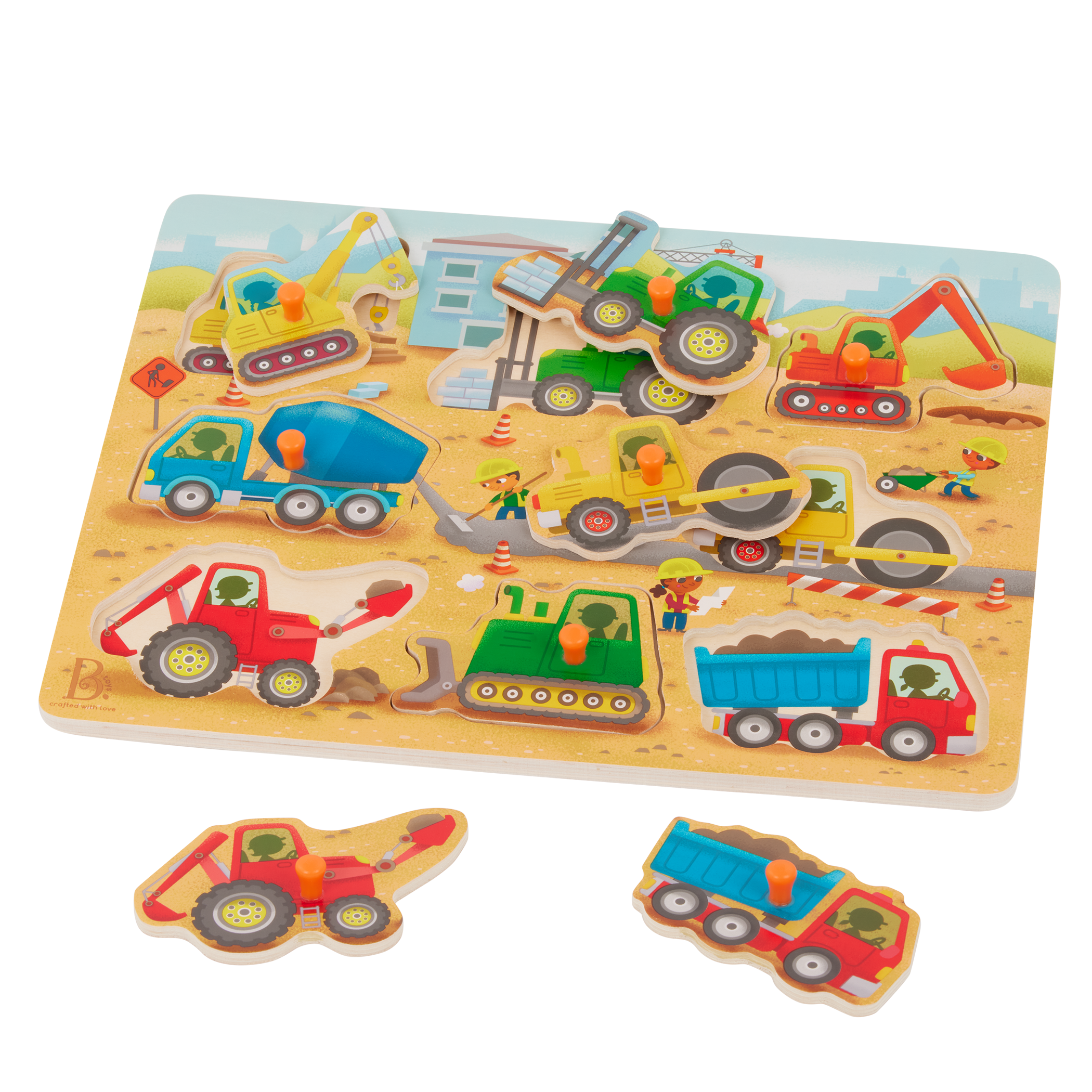 Construction Trucks Board Book