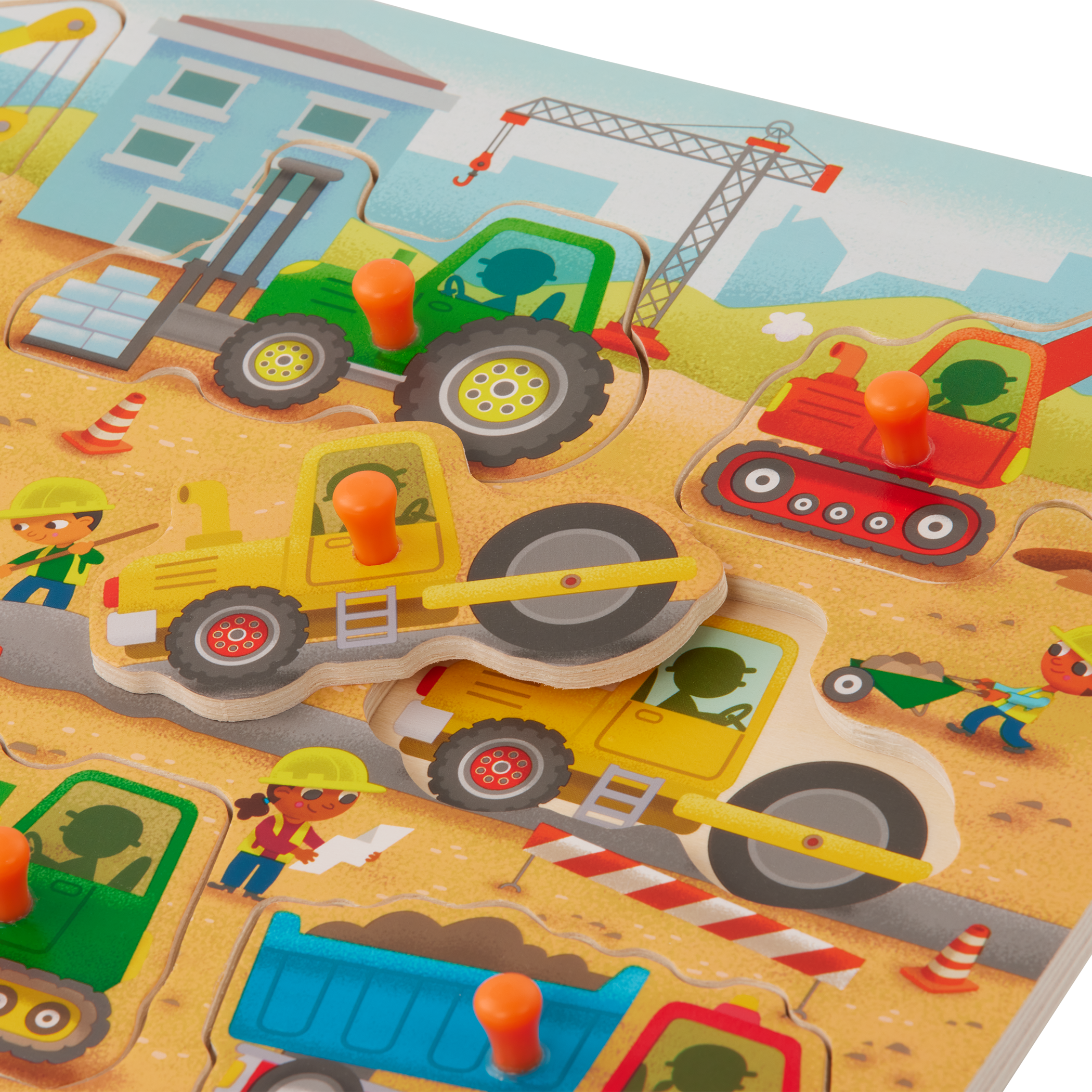 Construction Trucks Board Book