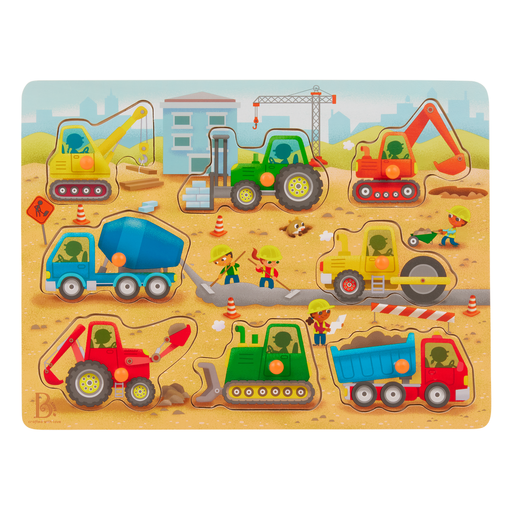 Construction Trucks Board Book
