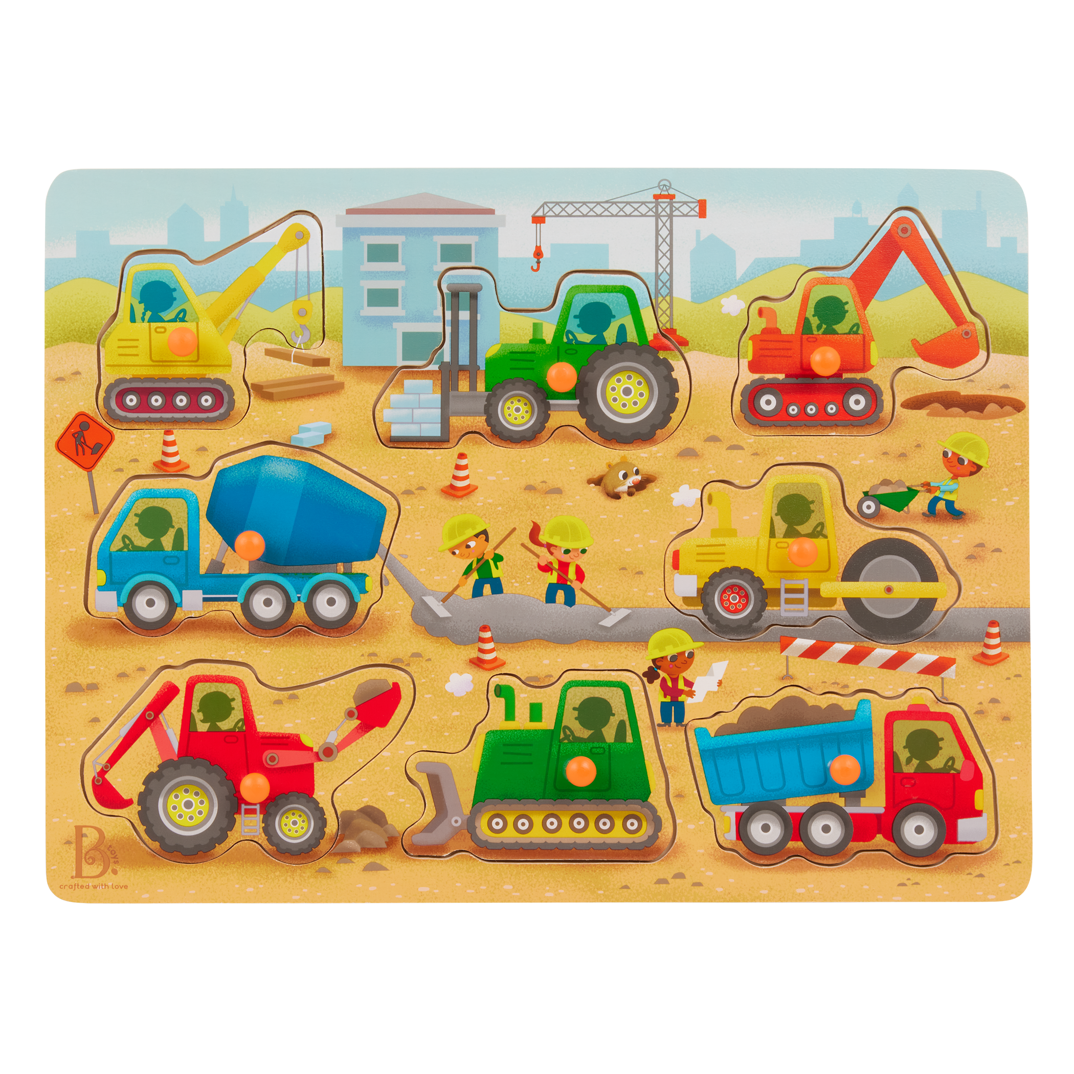Construction Trucks Board Book
