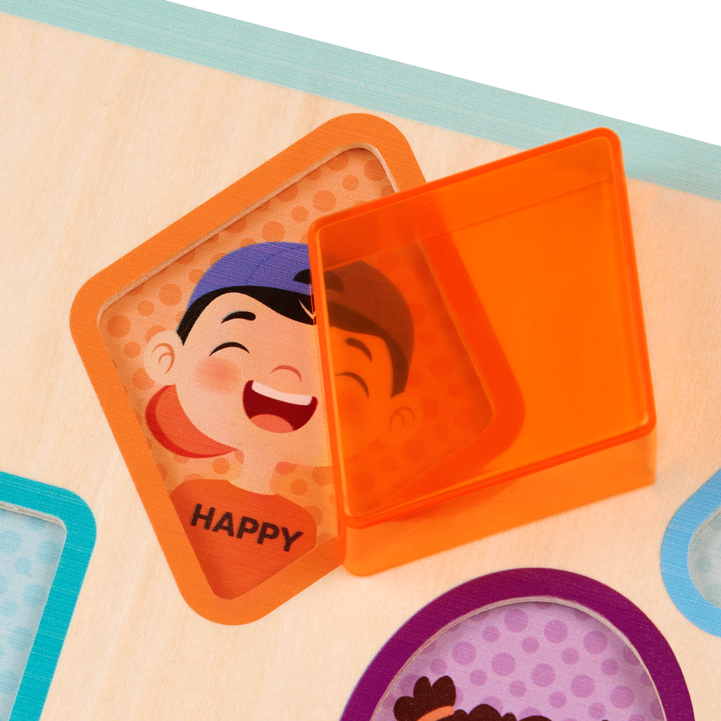 Shapes Emotions Board Book