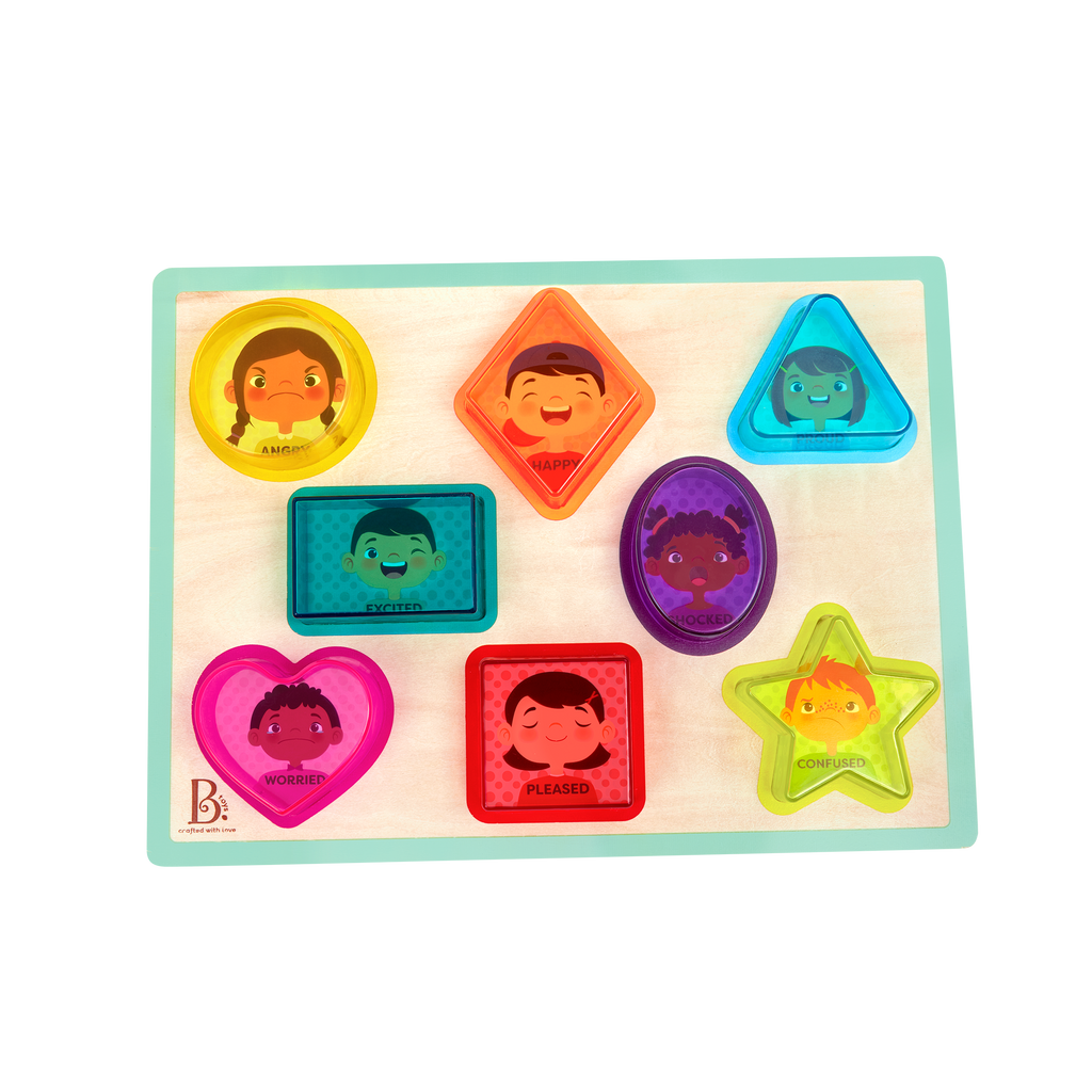 Shapes Emotions Board Book