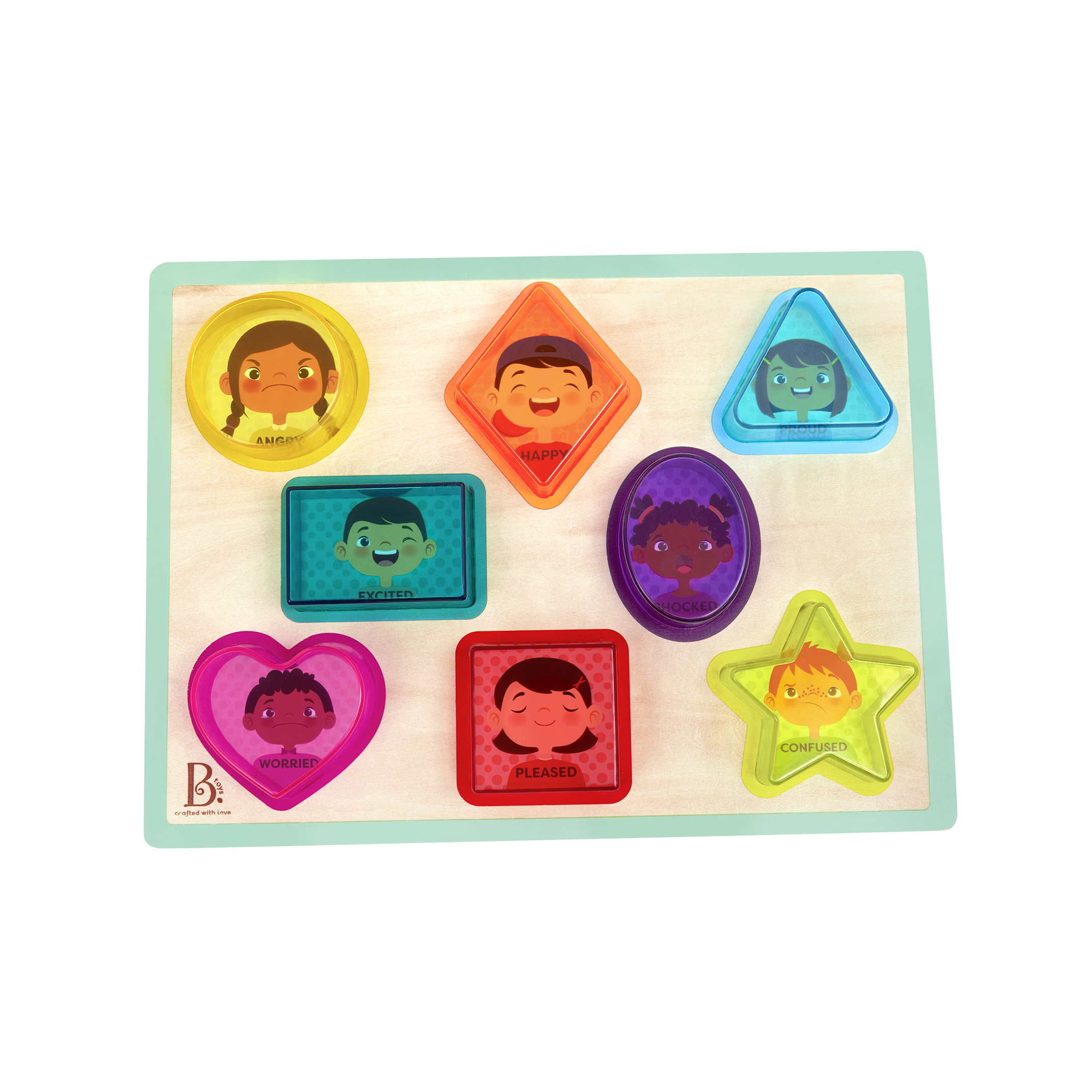 Shapes Emotions Board Book