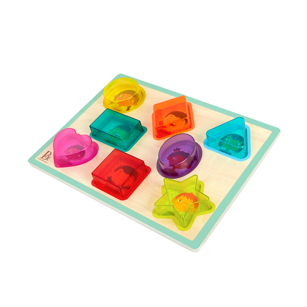 Shapes Emotions Board Book