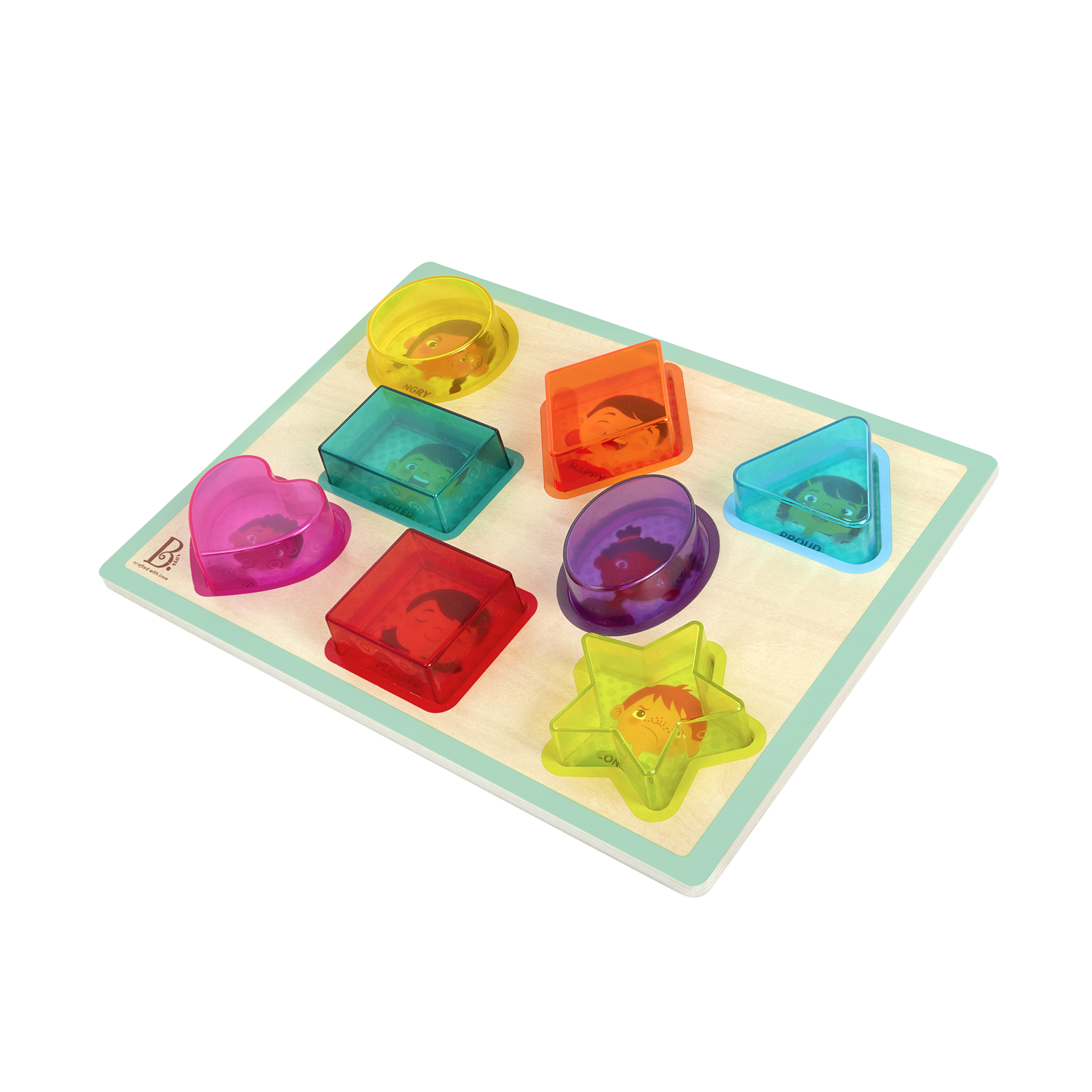 Shapes Emotions Board Book
