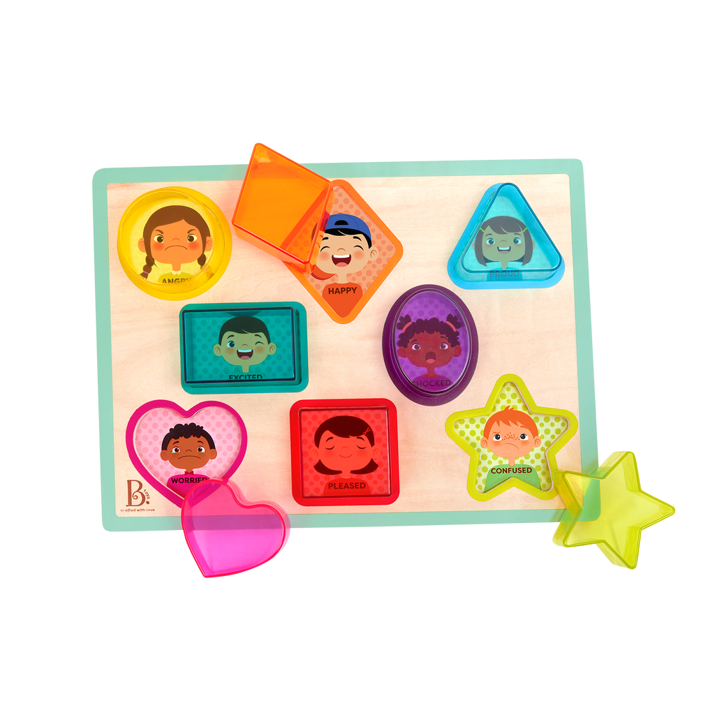Shapes Emotions Board Book