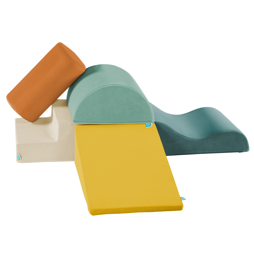 Five-Piece Foam Shapes