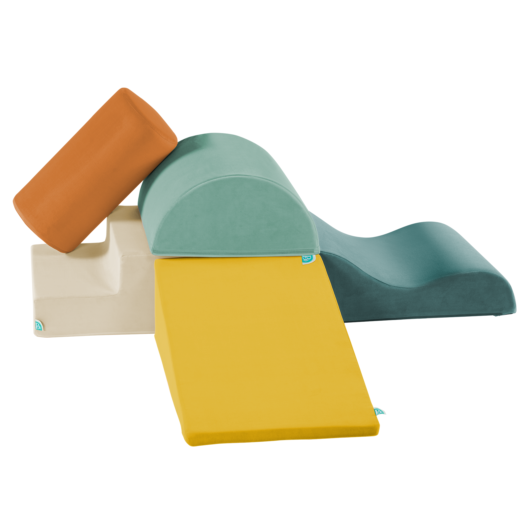 Five-Piece Foam Shapes