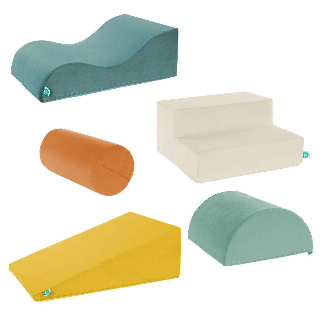 Five-Piece Foam Shapes