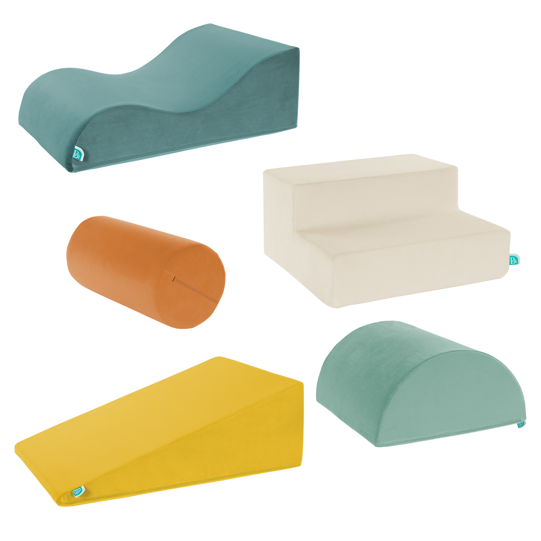 Five-Piece Foam Shapes