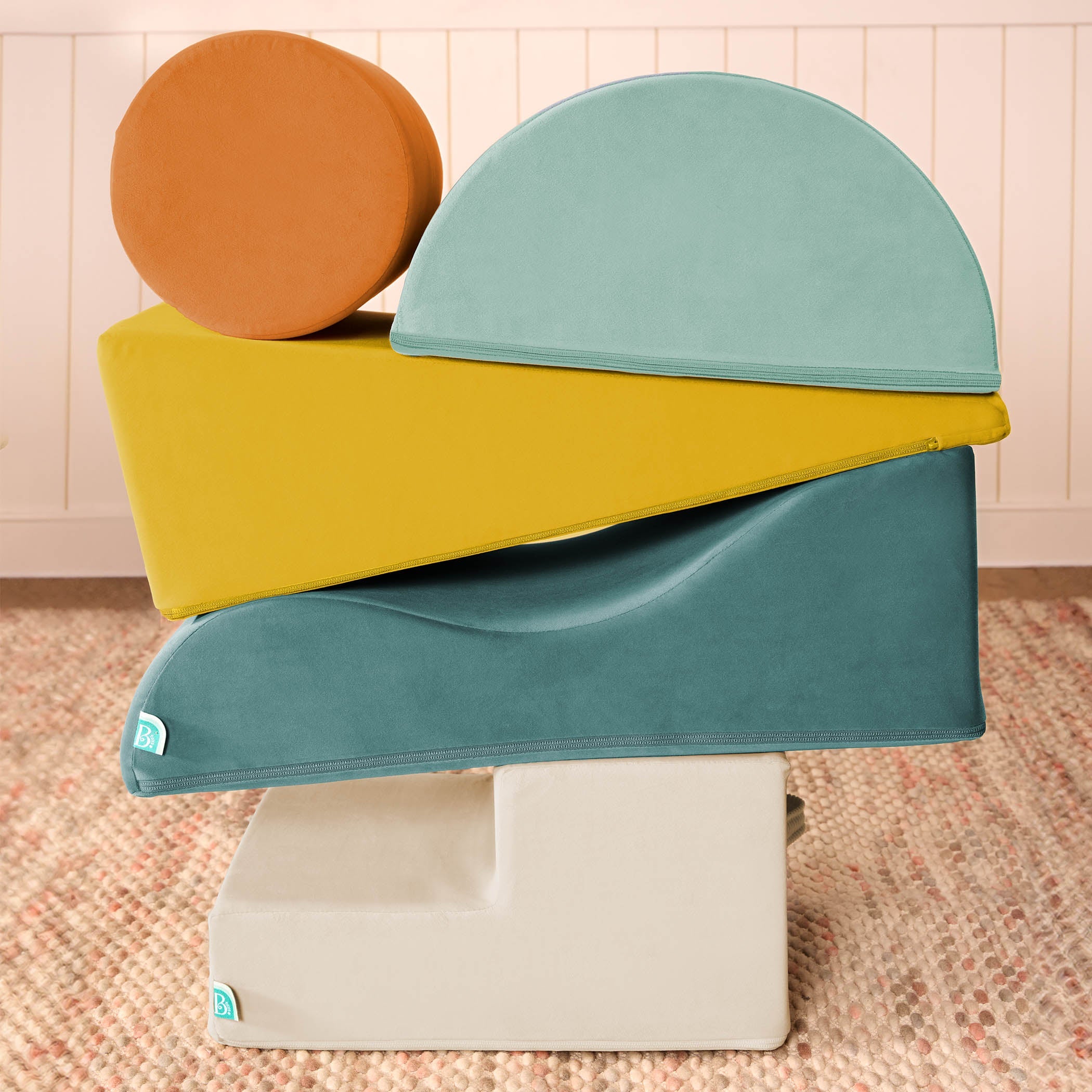 Five-Piece Foam Shapes