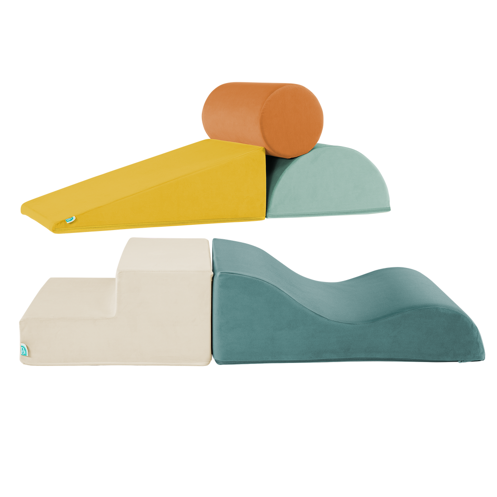 Five-Piece Foam Shapes