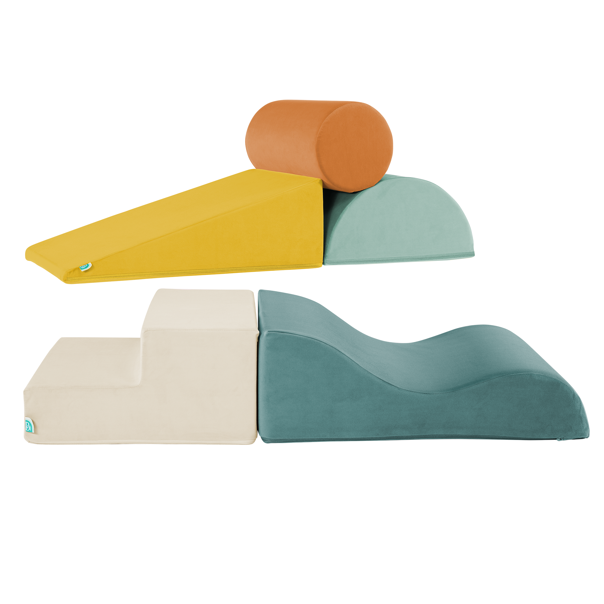 Five-Piece Foam Shapes